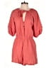 Knox Rose 100% Cotton Solid Red Romper Size S - photo 1
