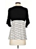 Boohoo Black 3/4 Sleeve T-Shirt Size 4 - photo 2