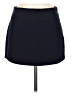 Charcoal Solid Blue Casual Skirt Size 8 - photo 1