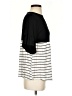 Boohoo Black 3/4 Sleeve T-Shirt Size 4 - photo 4