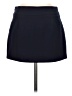 Charcoal Solid Blue Casual Skirt Size 8 - photo 2