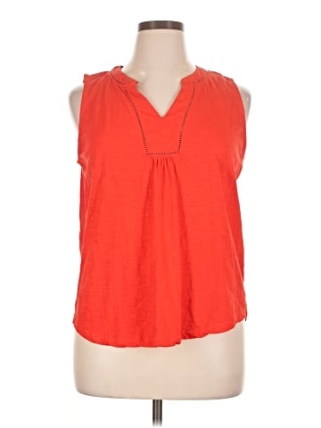 St. John's Bay Sleeveless Blouse (view 1)