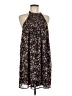 Sugar Lips 100% Polyester Floral Black Casual Dress Size M - photo 1