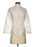 James Coviello 100% Polyester Ivory 3/4 Sleeve Blouse Size XS - photo 1