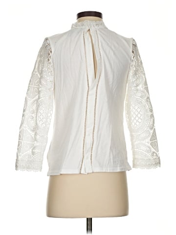 James Coviello 3/4 Sleeve Blouse (view 2)