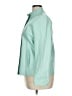 Tanner 100% Leather Teal Leather Jacket Size 14 - photo 5