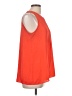 Paraphrase 100% Polyester Orange Sleeveless Blouse Size L - photo 4