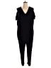 Lane Bryant Solid Black Jumpsuit Size 28 - photo 1