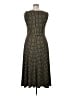 Perceptions Polka Dots Brown Casual Dress Size 14 - photo 2