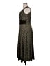 Perceptions Polka Dots Brown Casual Dress Size 14 - photo 5
