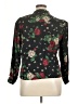 Rena Rowan 100% Rayon Black Long Sleeve Blouse Size 14 Petite - photo 2