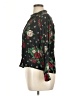 Rena Rowan 100% Rayon Black Long Sleeve Blouse Size 14 Petite - photo 5