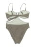 Cupshe Polka Dots Gray One Piece Swimsuit Size XL - photo 2