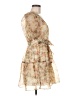 Danielle Bernstein 100% Polyester Tan Cocktail Dress Size M - photo 4