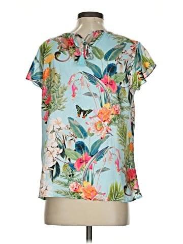 rsvp by TALBOTS Short Sleeve Blouse (view 2)