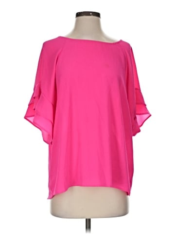 Umgee Short Sleeve Blouse (view 1)