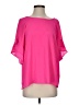 Umgee 100% Polyester Pink Short Sleeve Blouse Size S - photo 1