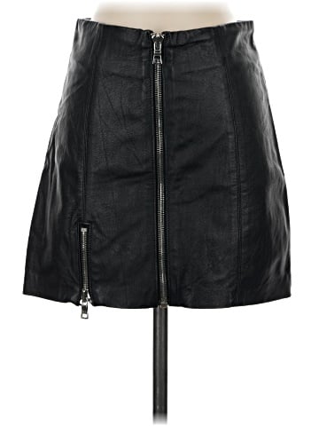 Reformation Faux Leather Skirt (view 1)