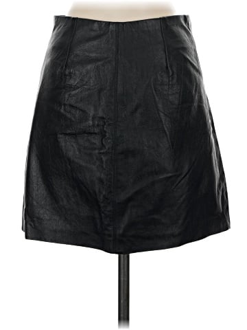 Reformation Faux Leather Skirt (view 2)