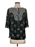 Ann Taylor Black 3/4 Sleeve Blouse Size S - photo 1