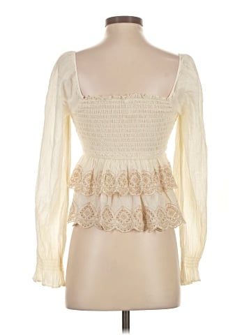 American Eagle Outfitters 3/4 Sleeve Blouse (view 2)