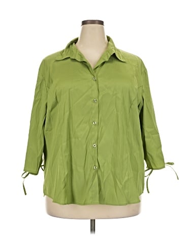 DCC 3/4 Sleeve Button-Down Shirt (view 1)