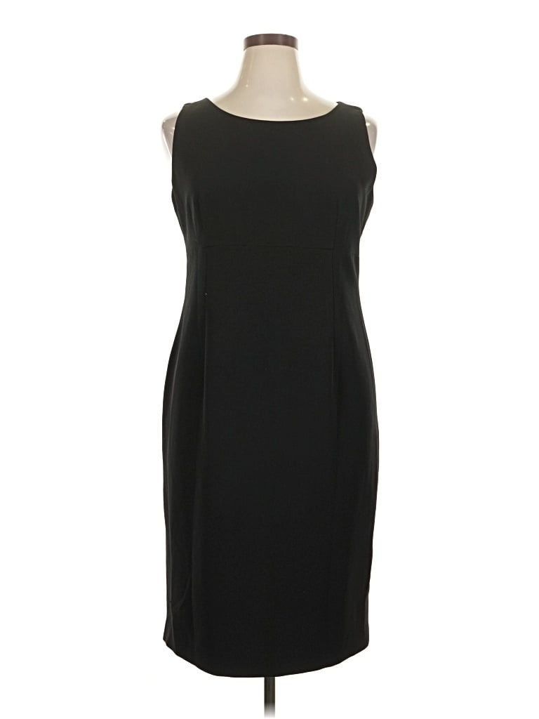 Pre-owned Kasper Cocktail Dress In Black