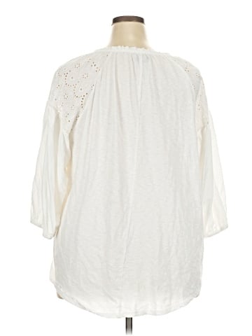Lane Bryant 3/4 Sleeve Blouse (view 2)