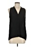 Vince Camuto 100% Polyester Black Sleeveless Blouse Size M (petite) - photo 1