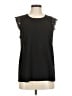J.Crew Factory Store 100% Polyester Black Sleeveless Blouse Size 8 - photo 1