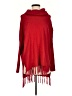 Boston Proper Red Poncho Size XS - photo 1