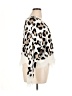 Just Polly 100% Acrylic Animal Print Ivory Pullover Sweater Size XL - photo 4