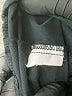 Unbranded Solid Black Long Sleeve Button-Down Shirt Size L - photo 8
