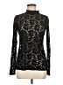 Unbranded Black Long Sleeve Top Size M (estimated) - photo 1