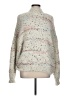 Cocobleu Tweed Silver Pullover Sweater Size L - photo 1