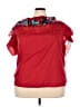 Unbranded Red Short Sleeve Blouse Size XXL (estimated) - photo 1