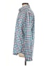 Vineyard Vines Performance 100% Polyester Plaid Teal Long Sleeve Blouse Size M - photo 5