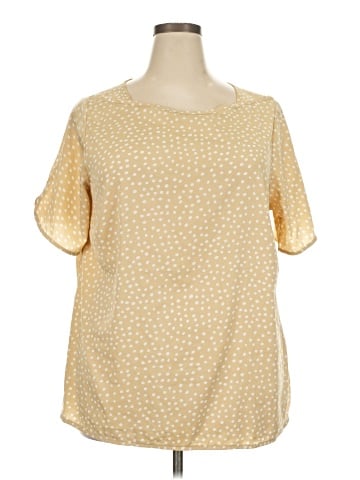 Jessica London Short Sleeve Blouse (view 1)