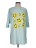 Shein Blue 3/4 Sleeve T-Shirt Size S - photo 1