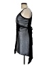 Maje Metallic Silver Cocktail Dress Size Lg (3) - photo 5