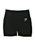 Gymshark Black Athletic Shorts Size 0 (estimated) - photo 1