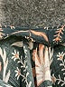 Unbranded Paisley Black Casual Dress Size M (estimated) - photo 7