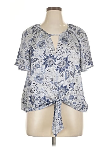 Eclair Short Sleeve Blouse (view 1)