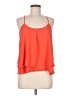 Hype 100% Polyester Orange Sleeveless Blouse Size M - photo 1
