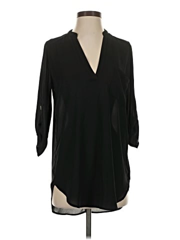 All in Favor 3/4 Sleeve Blouse (view 1)