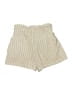 Ann Taylor LOFT Stripes Ivory Shorts Size L - photo 2