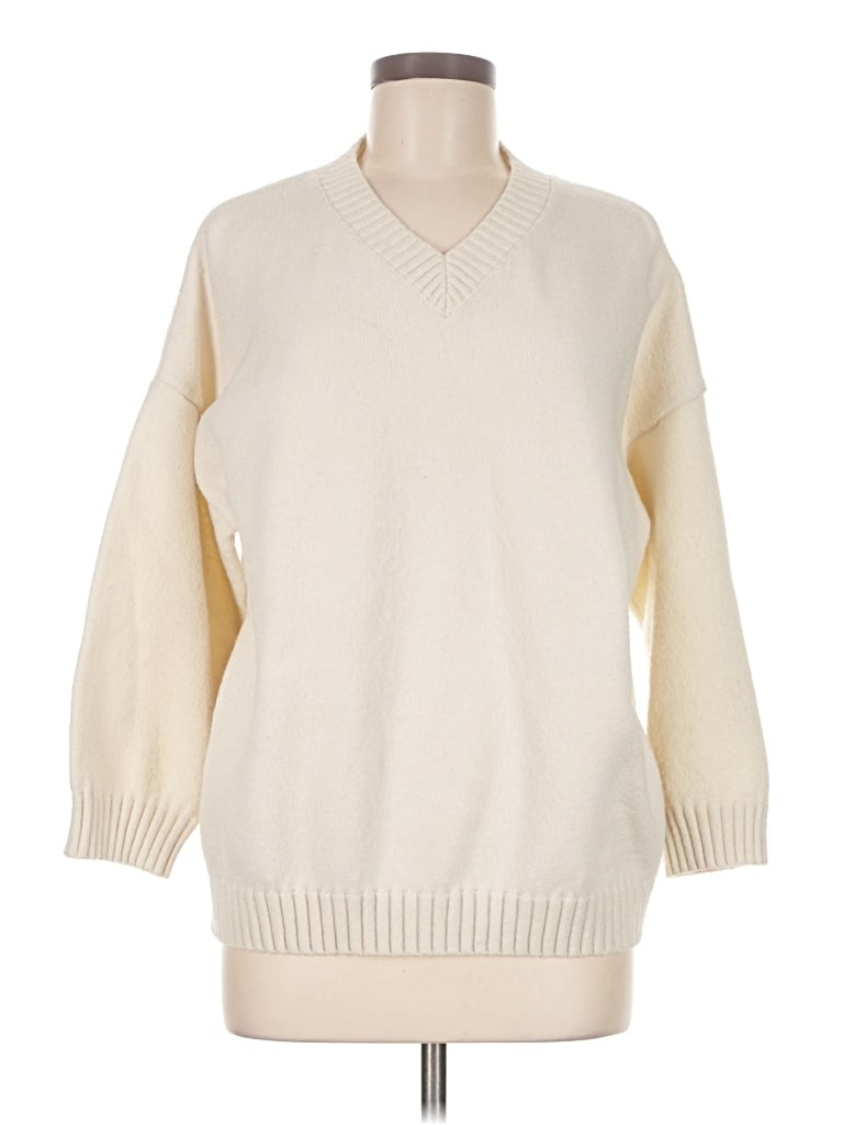 Pre-owned Dazy Pullover Sweater In Ivory