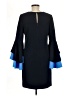 Milly Blue Cocktail Dress Size 6 - photo 2