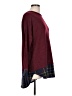 525 America Plaid Burgundy Pullover Sweater Size L - photo 4