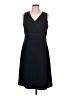Evan Picone 100% Polyester Solid Black Cocktail Dress Size 10 - photo 1
